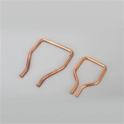 Bucle de conector formado con alambre de cobre personalizado