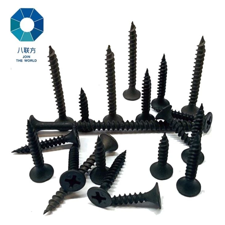 Inch Iron Zinc Plated Drywall Screws, Black Drywall Screws